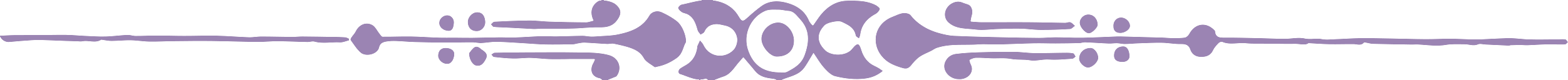 A design accent meant to separate sections